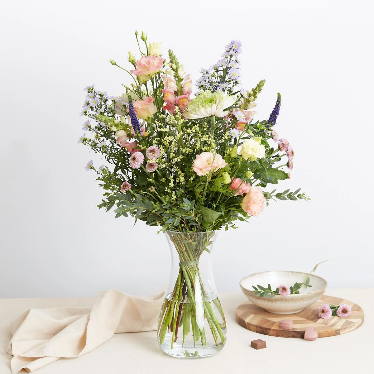 Valentinsdag buketten